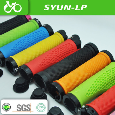 PVC橡胶带锁紧环锁螺丝彩色环保无毒TPR软胶自行车龙头把套——深圳市三云科技产品详解